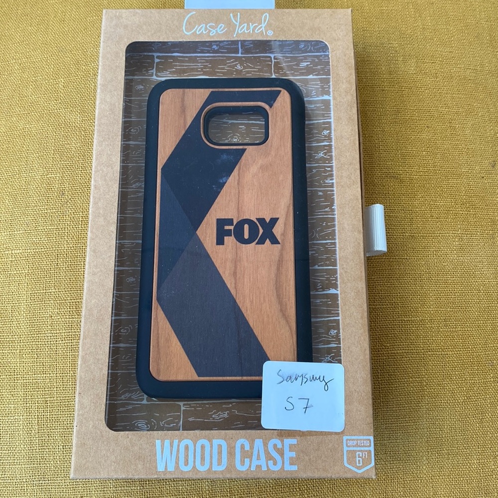 Case Yard FOX Samsung S7 Wood Case